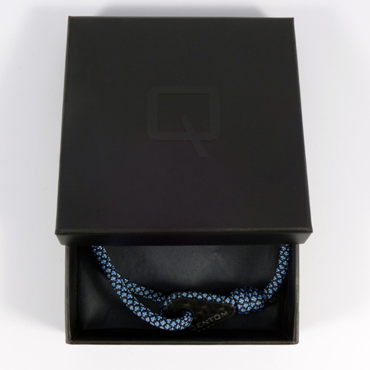 ATHEN | Paracord Hellblau Schwarz
