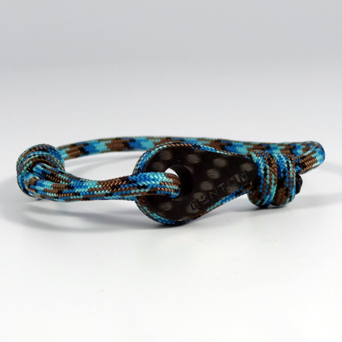 RIO | Paracord Türkis Braun Schwarz