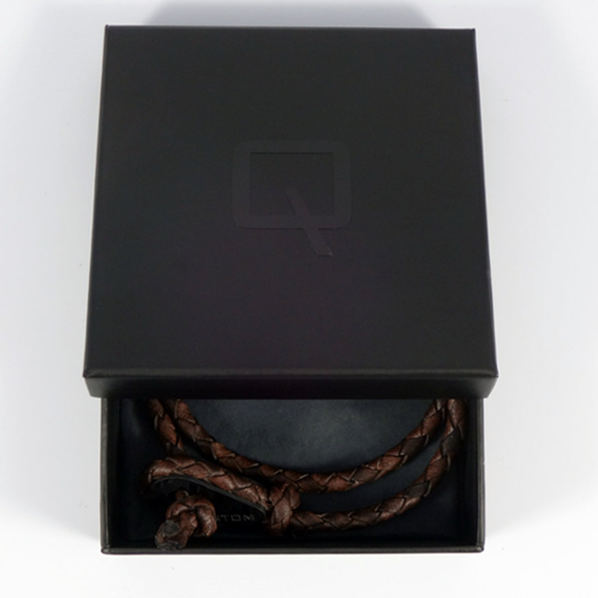 ZAGREB | Leder geflochten Dunkelbraun Vintage