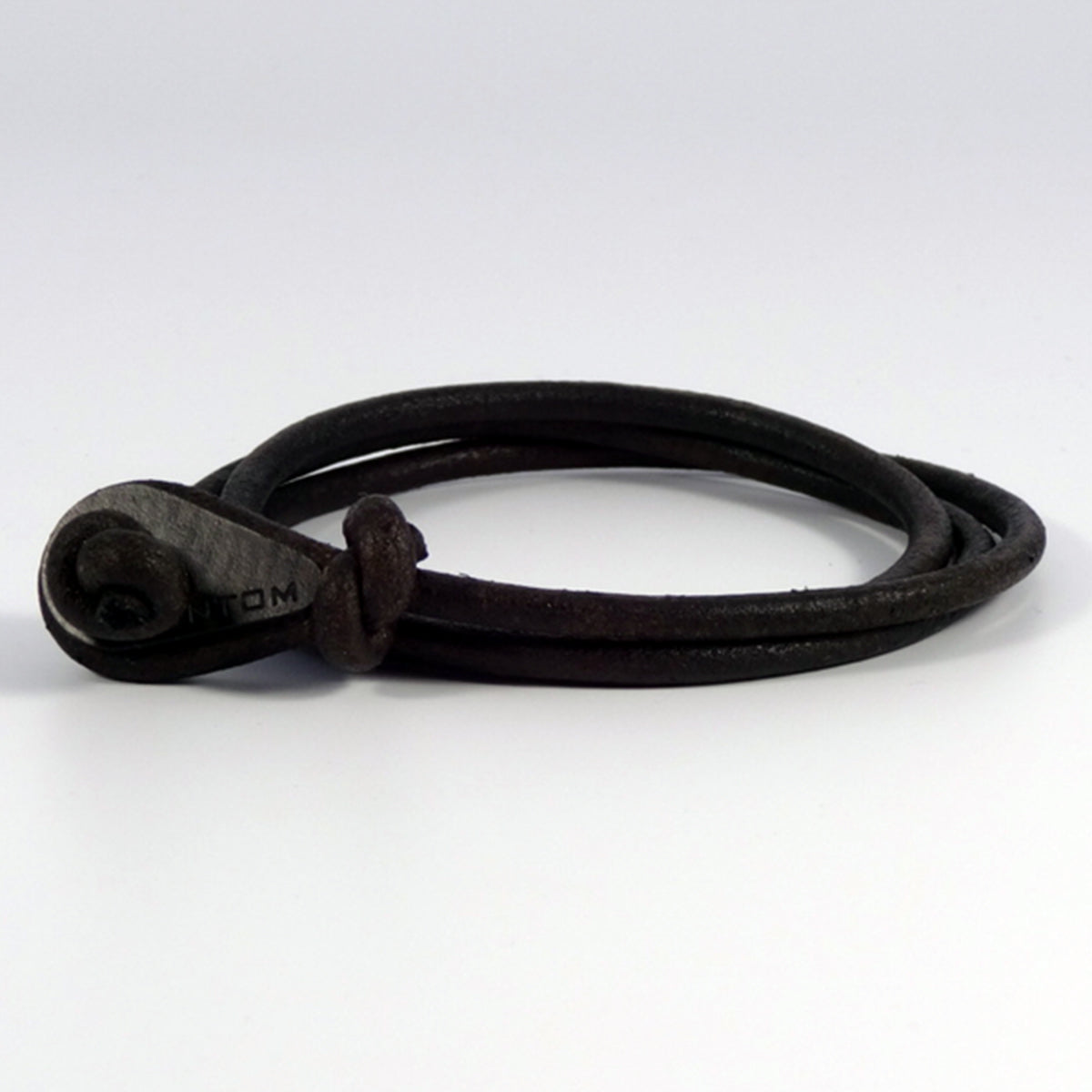 MISANO | Leder rund Braun Vintage 3-fach