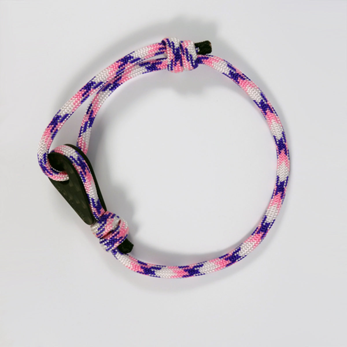 KONA | Paracord Weiß Rosa Blau