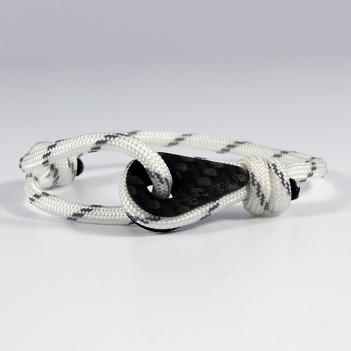 TOKIO | Paracord Weiß Grau reflektierend